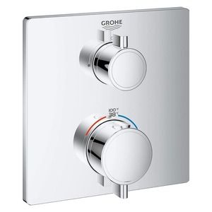 COPY - Grohe Grohtherm Chrome Volume Control Trim 14434000